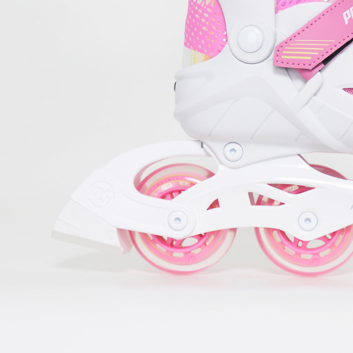 Powerslide Universe II Adjustable Kids Skates - Pink/White