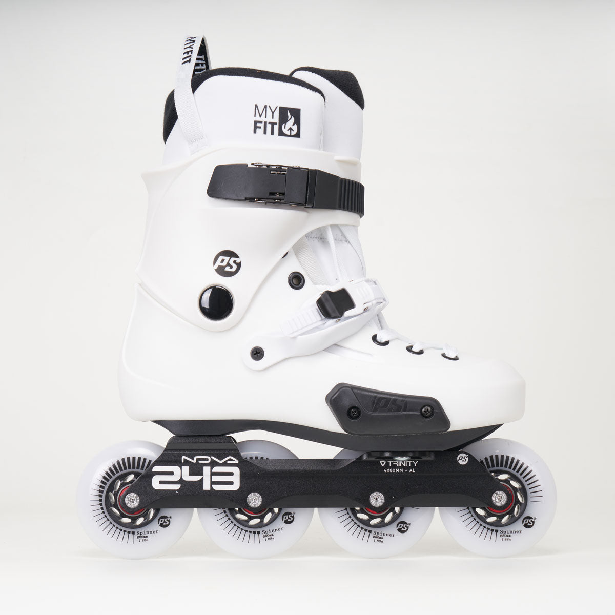 Powerslide Zoom Pro Nova 80 Inline Skates - Unisex - White
