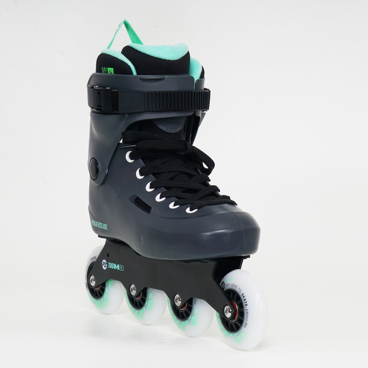 Powerslide Zoom 80 Inline Skates - Unisex - Anthracite