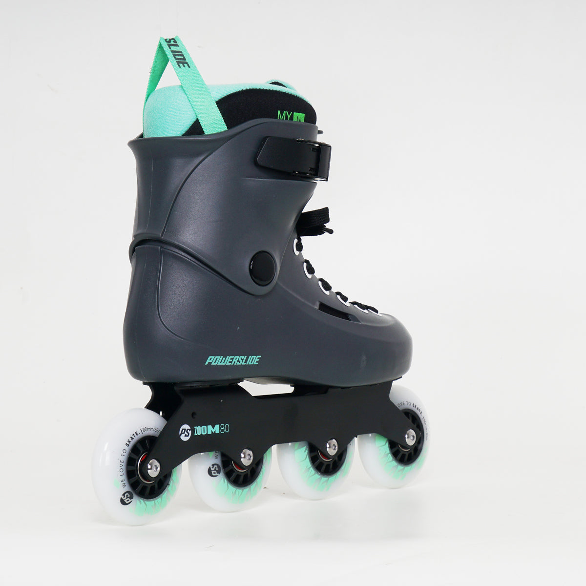 Powerslide Zoom 80 Inline Skates - Unisex - Anthracite