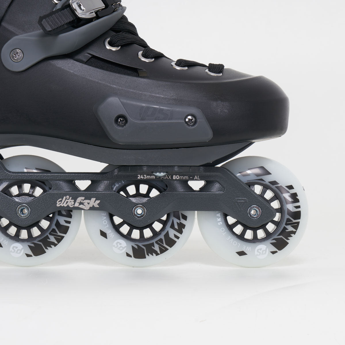 Powerslide Zoom Pro 80 Inline Skates - Unisex - Black (2026 Version)