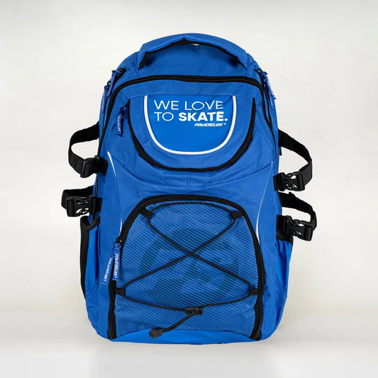 Powerslide 'We Love To Skate' Backpack - Blue