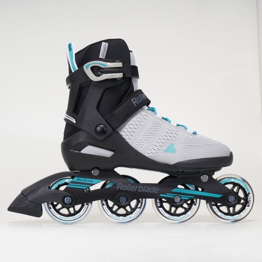 Rollerblade Spark 80 Woman's Inline Skates - Grey/Turquoise
