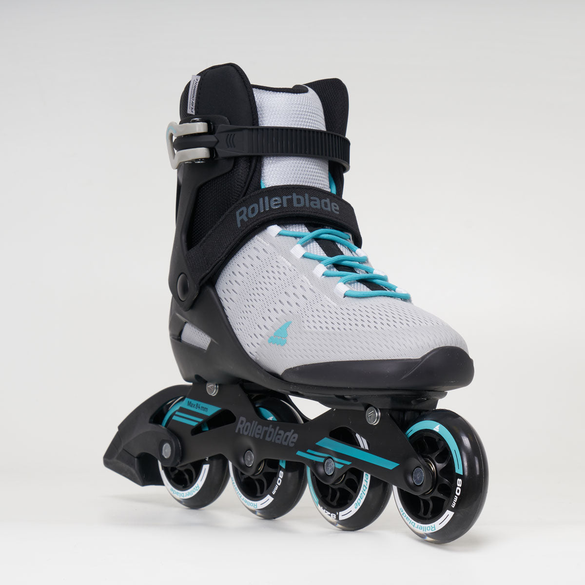 Rollerblade Spark 80 Woman's Inline Skates - Grey/Turquoise