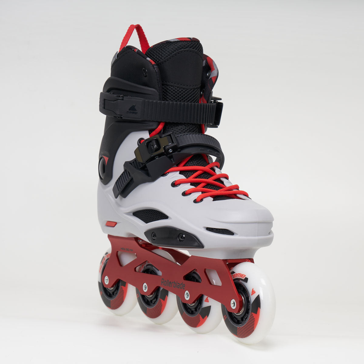 Rollerblade RB PRO X Inline Skates - Grey / Warm Red
