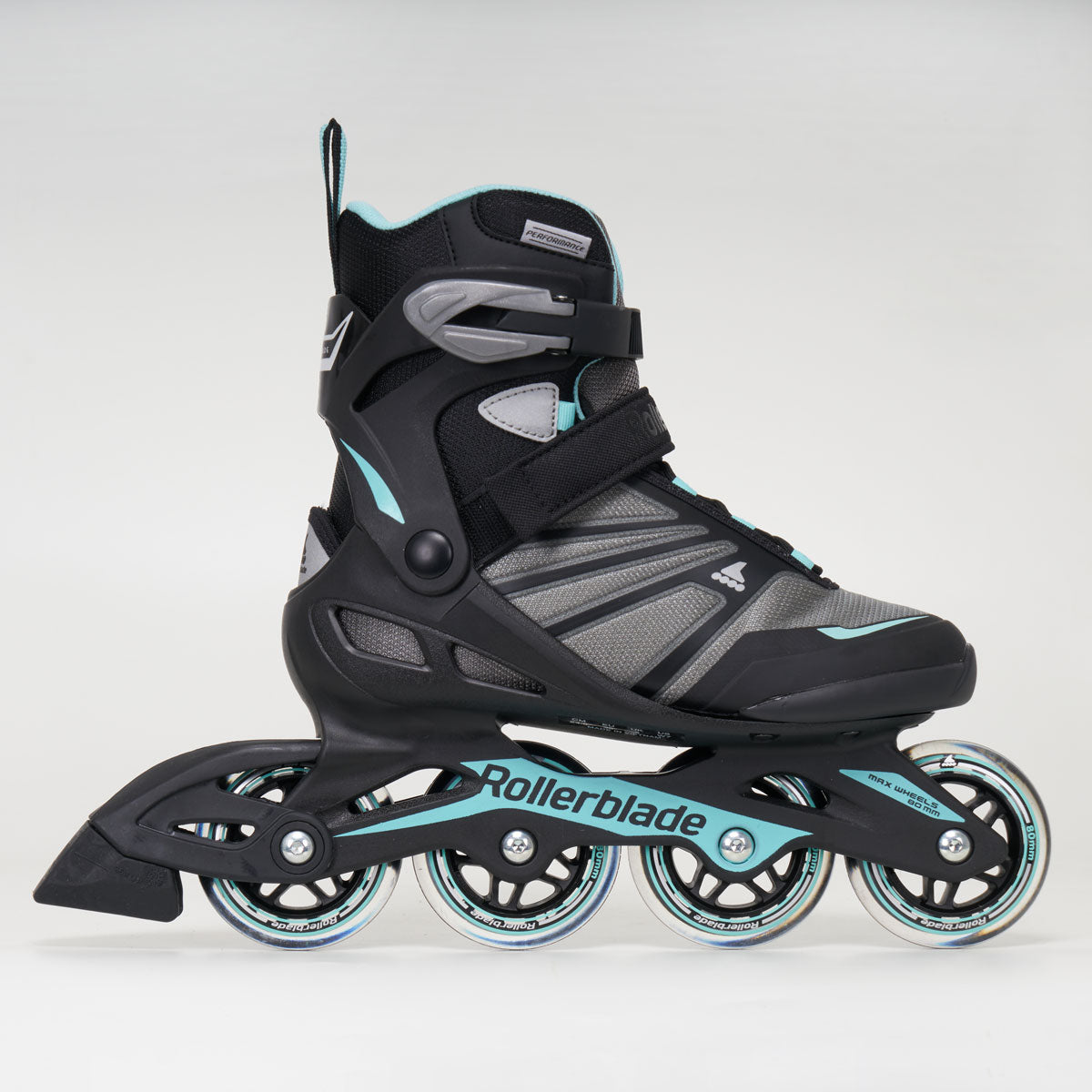 Rollerblade Zetrablade W Black/ Light Blue Womens Skates