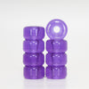 Ventro Pro Roller Skate Wheels - Clear Purple (8-Set) - Loco Skates