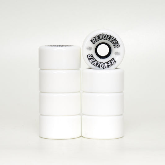 Revolver All-Purpose Roller Skate Wheels - White