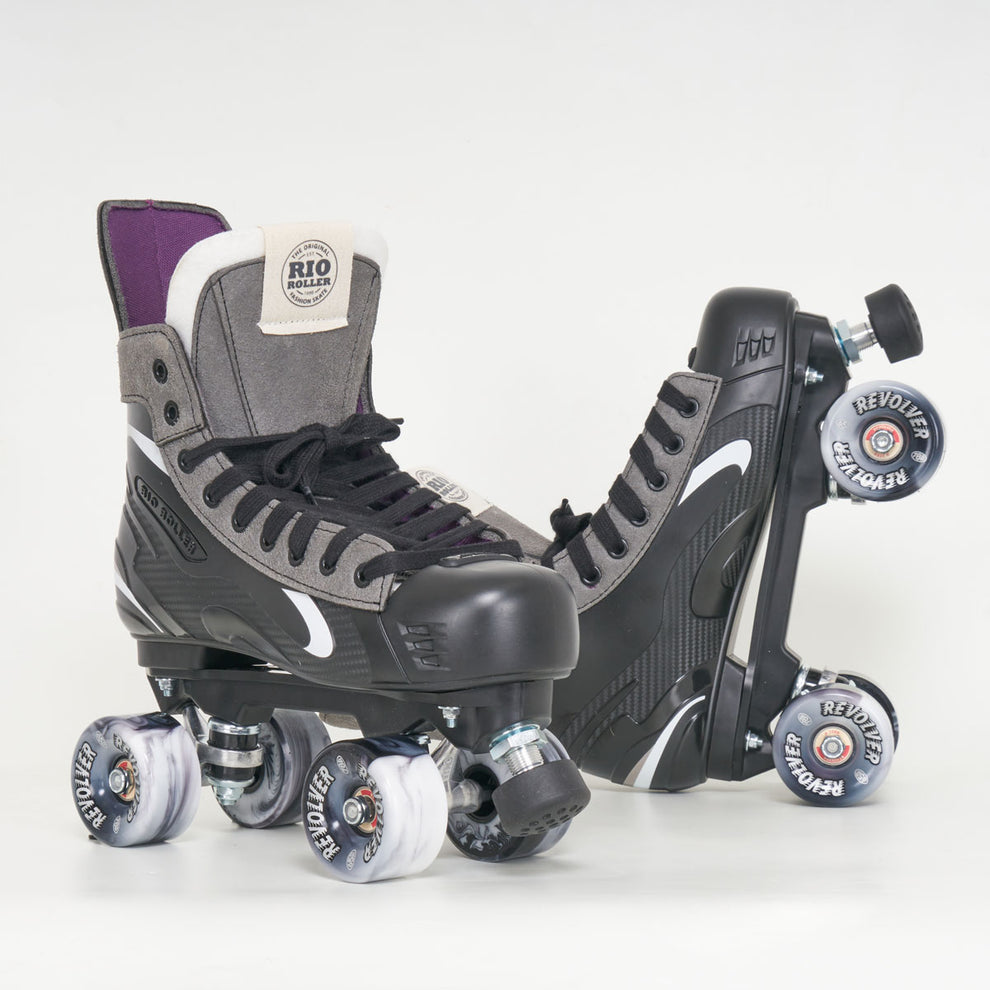 Rio Roller Flow Hockey Quad Skates - With Free Wheel Upgrade – Loco Skates