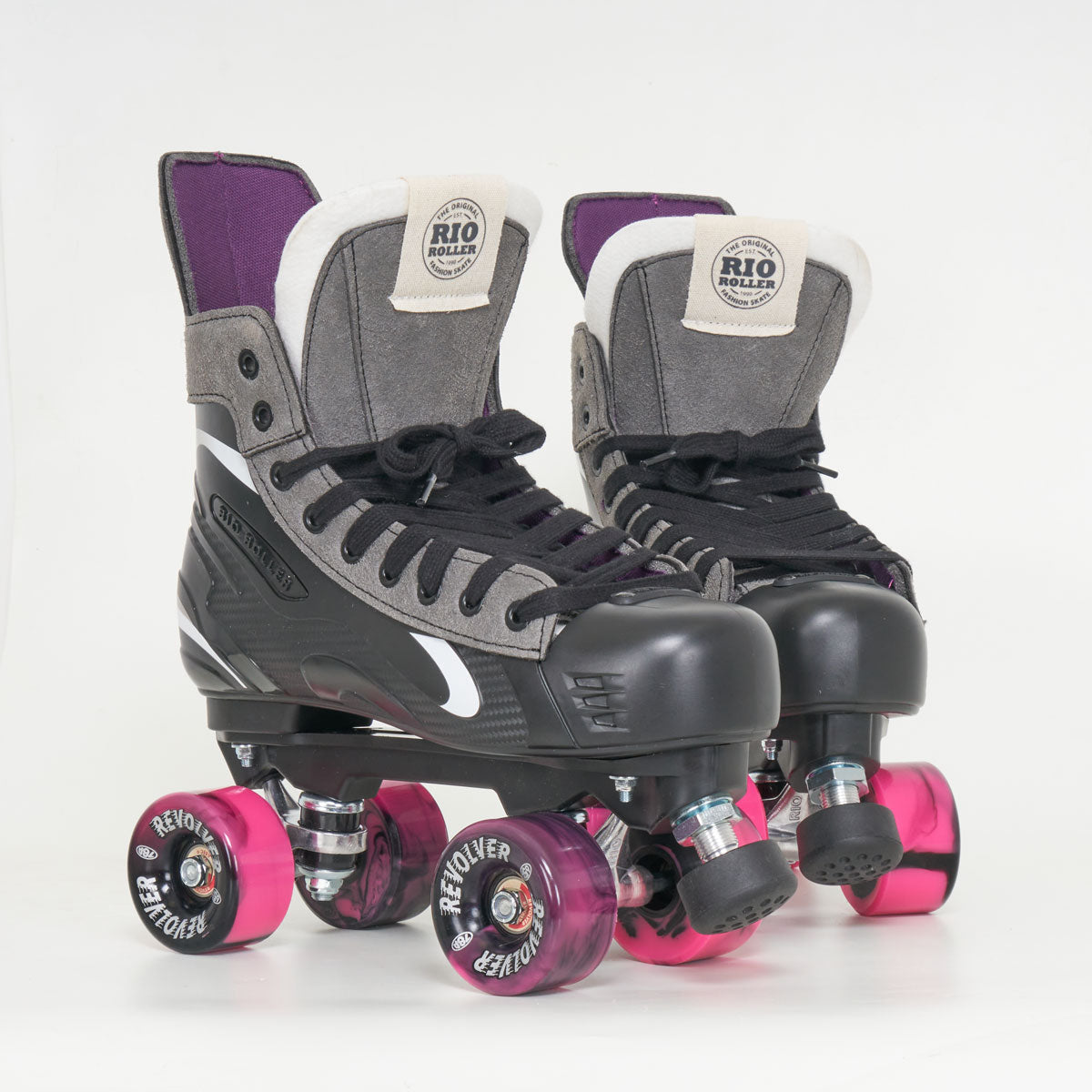 Rio Roller Flow Hockey Quad Skates - Revolver Wheels