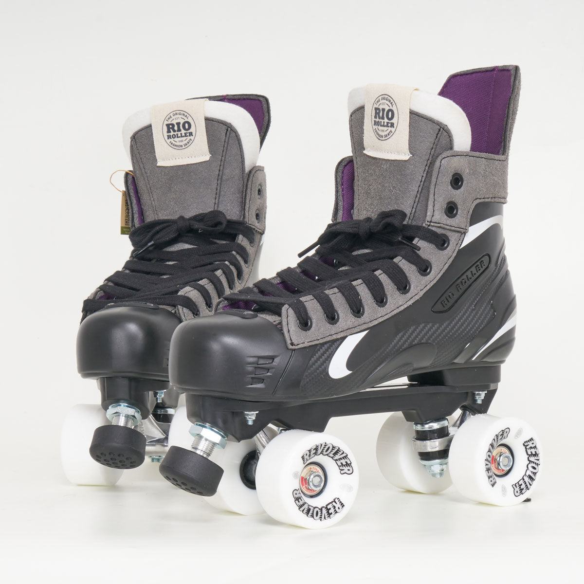 Rio Roller Flow Hockey Quad Skates - Revolver Wheels
