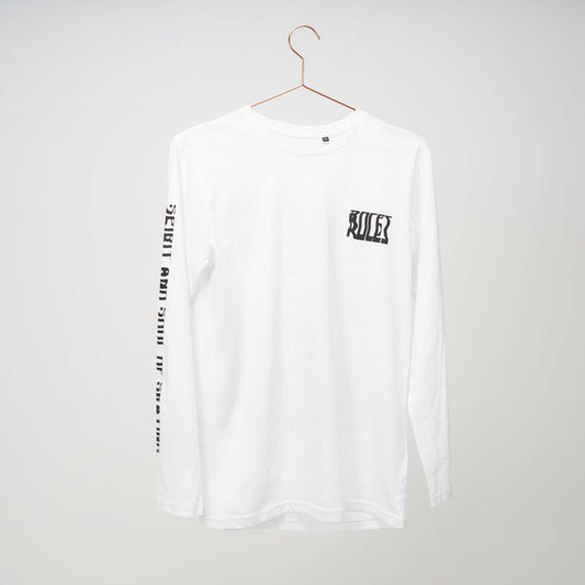 Roces 'Glitch' Longsleeve T-shirt - White
