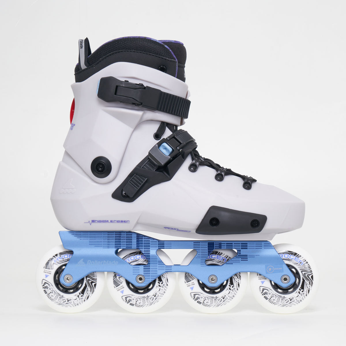 Rollerblade Twister XT Inline Skates - Grey / Periwinkle - Loco Skates