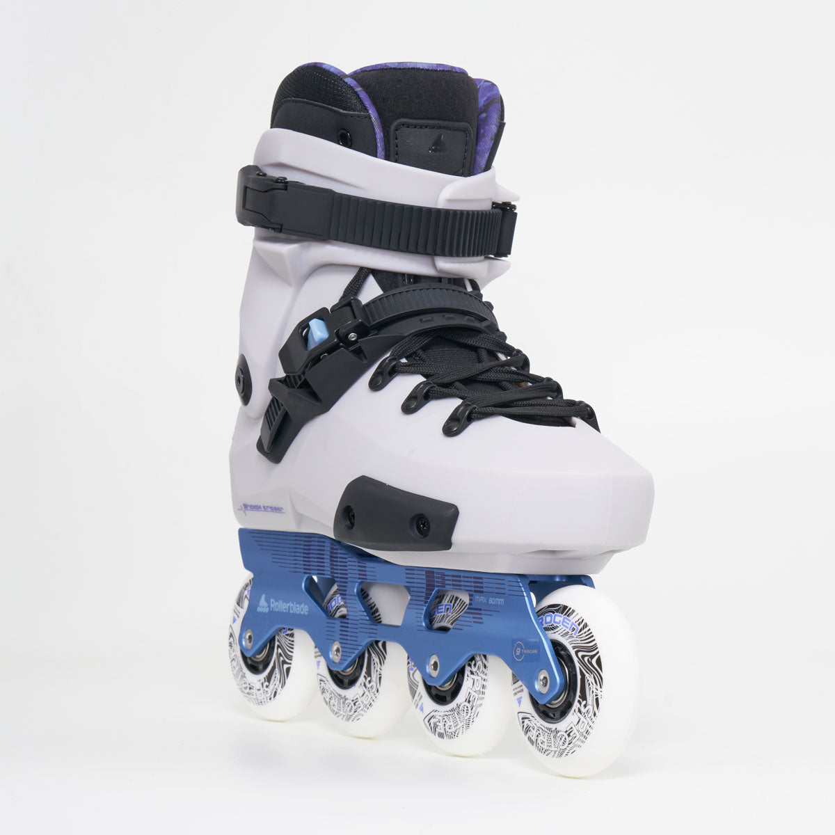 Rollerblade Twister XT Inline Skates - Grey / Periwinkle - Loco Skates