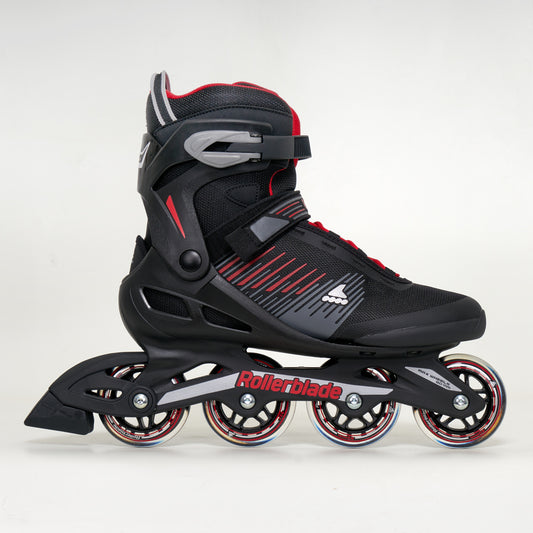 Rollerblade Zetrablade Men's Softboot Inline Skates - Black / Red