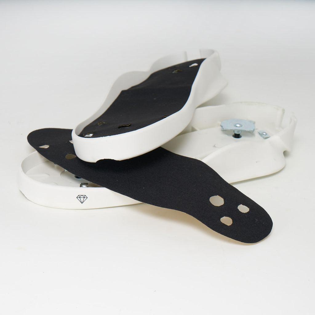 Razors One-Piece Cult Soul Plates - White– Loco Skates