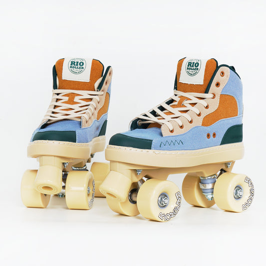 Rio Roller Beats Blue / Tan – Roller Skates