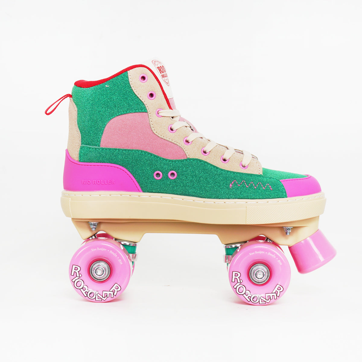 Rio Roller Beats Green / Pink – Roller Skates