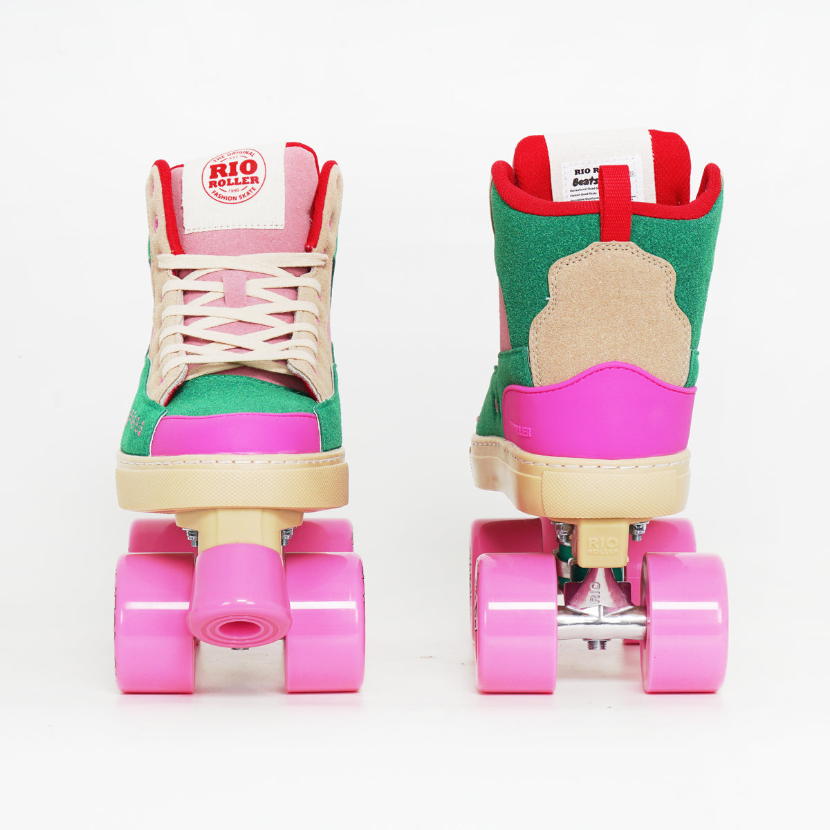 Rio Roller Beats Green / Pink – Roller Skates