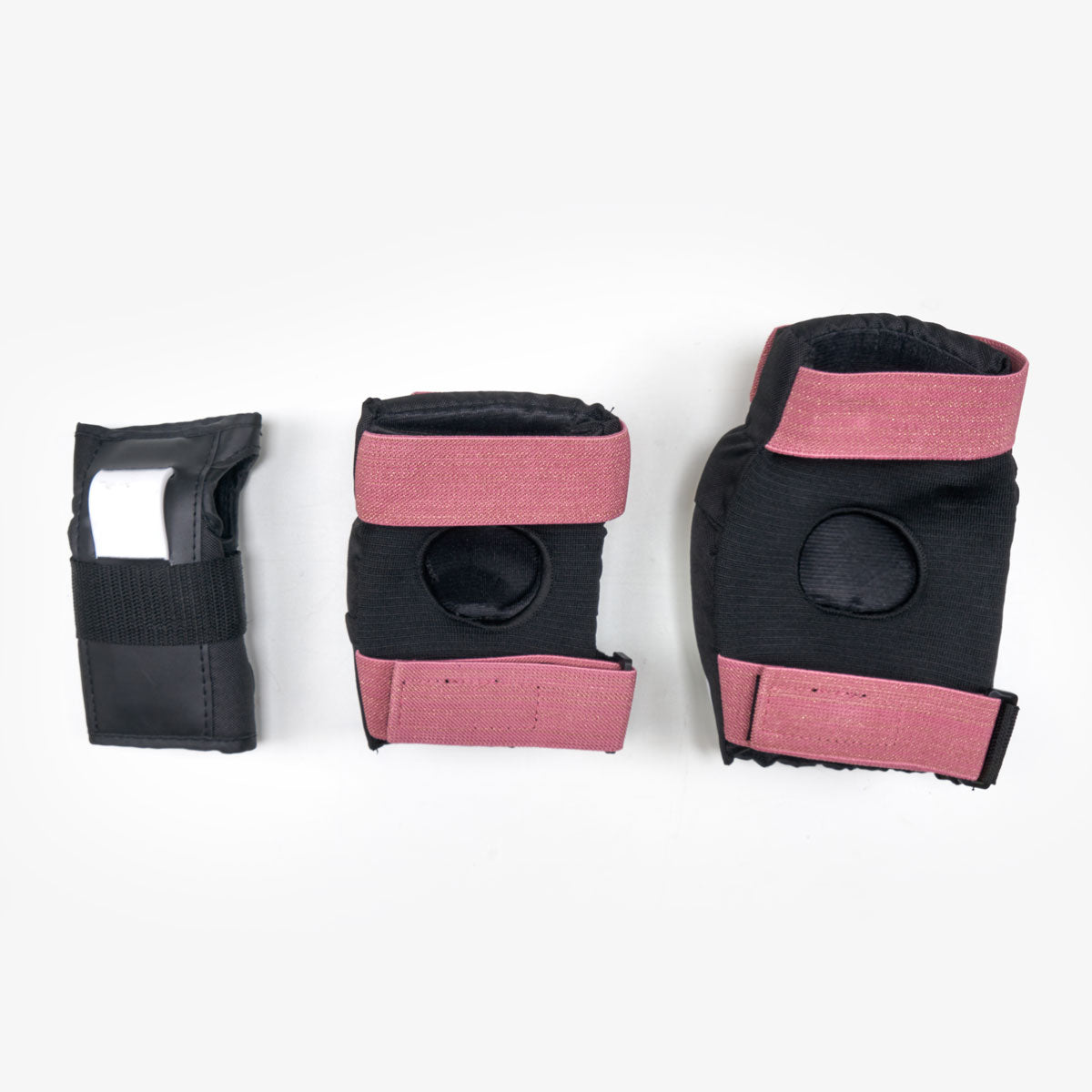 Rio Roller Triple Pad Set - Black / Pink