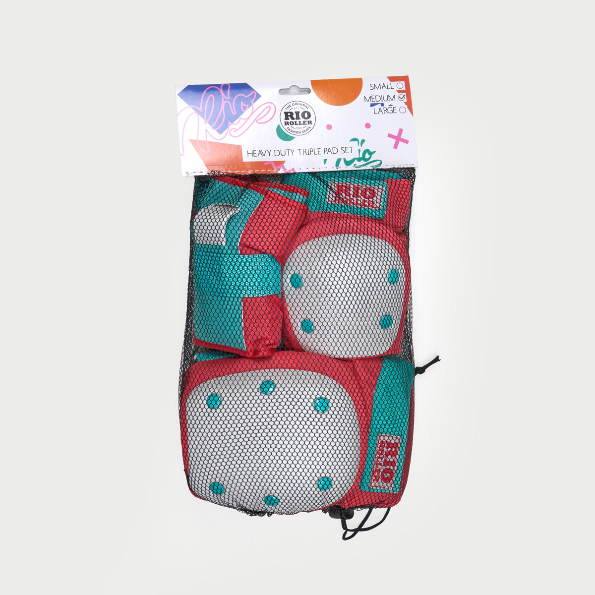 Rio Roller Triple Pad Set - Red / Mint