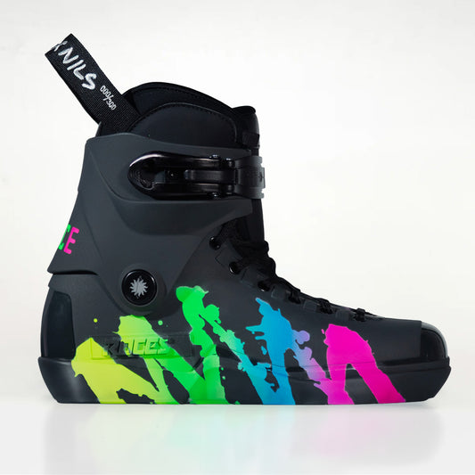 Roces M12 Plus Nils Jansons "Peace" - Aggressive Boot Only Skates [PRE ORDER - Cutoff 06/11/25]]