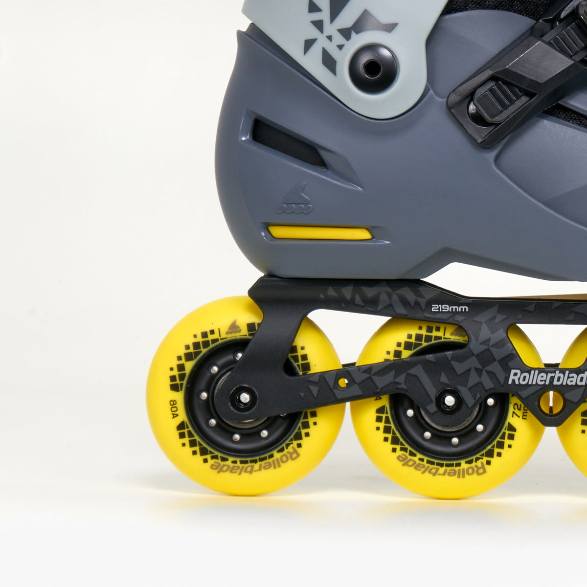 Rollerblade Apex Junior Inline Skates - Unisex - Grey / Yellow