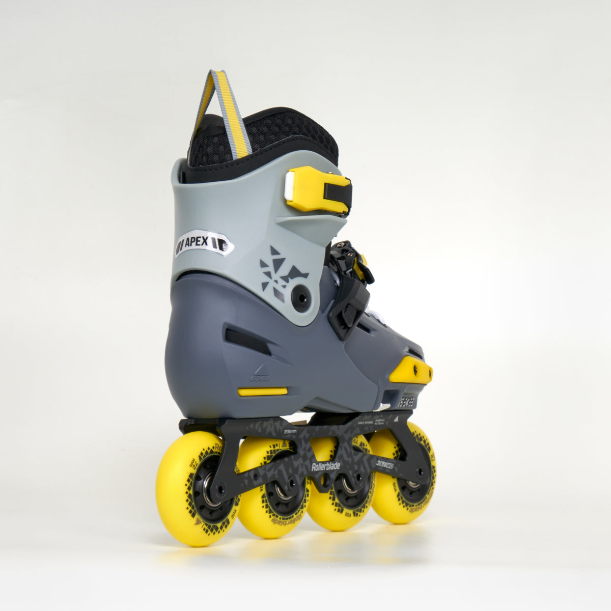 Rollerblade Apex Junior Inline Skates - Unisex - Grey / Yellow