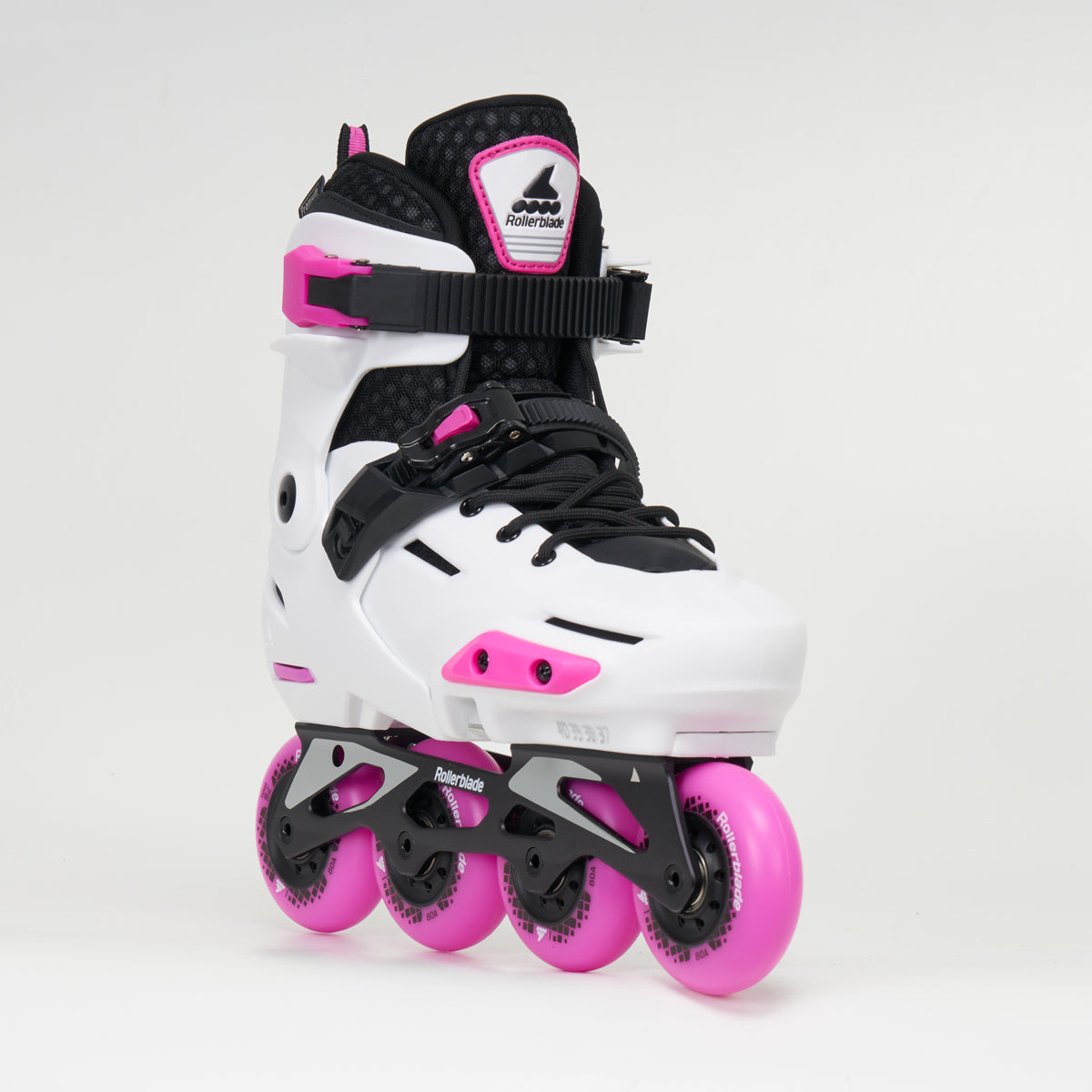 Rollerblade Apex G Junior Skates - White / Pink