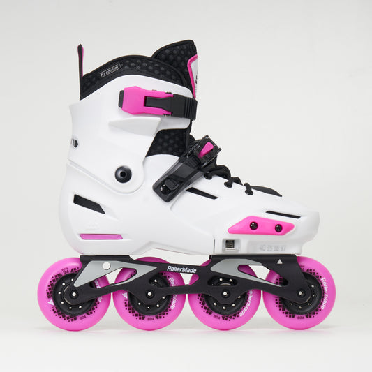 Rollerblade Apex G Junior Skates - White / Pink