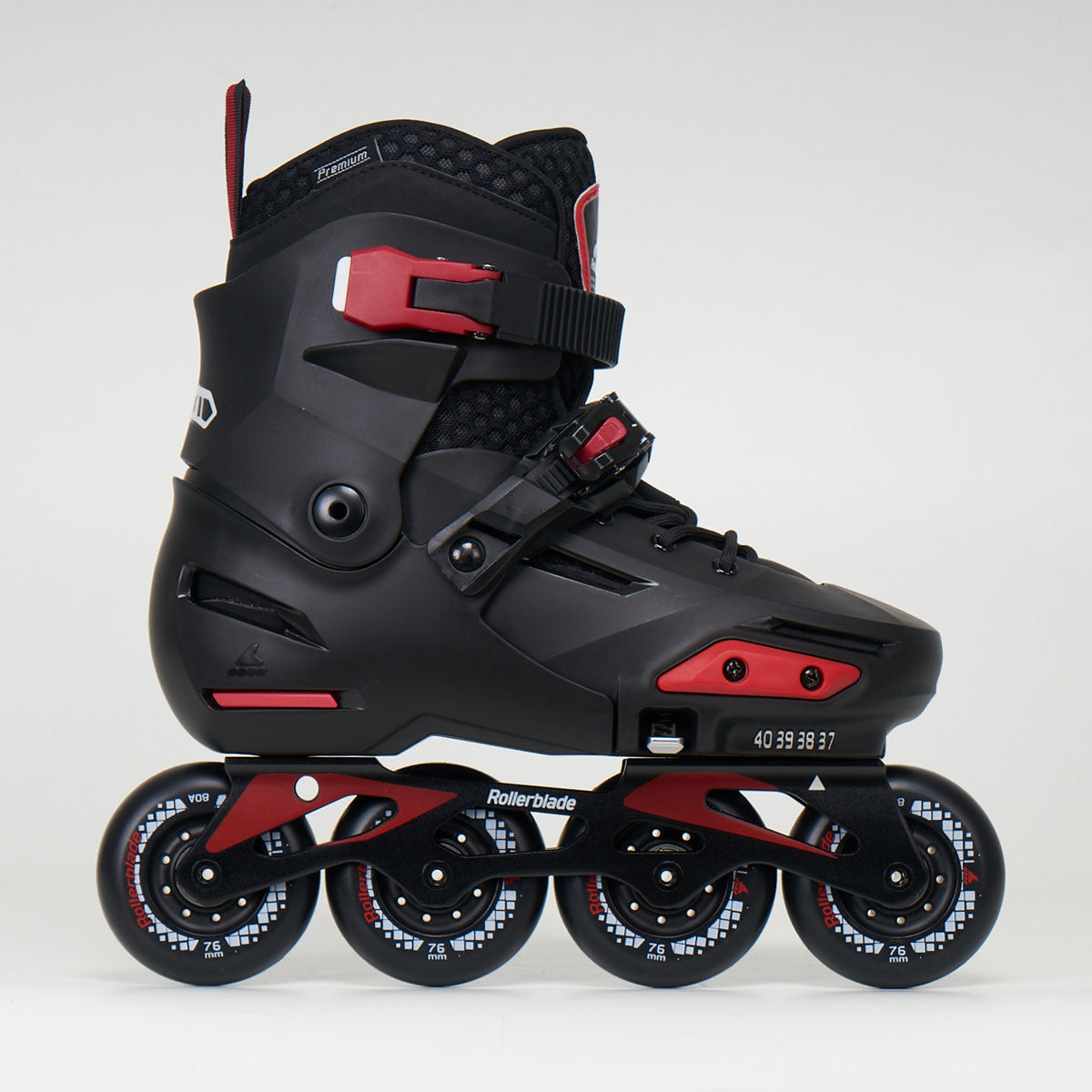 Rollerblade Apex Junior Inline Skates - Black / Red - **LAST PAIR**