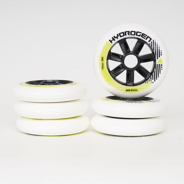 ROLLERBLADE hydrogen rollen 100/85 A (8 stuks) zwart, volwassenen, unisex, eenheidsmaat