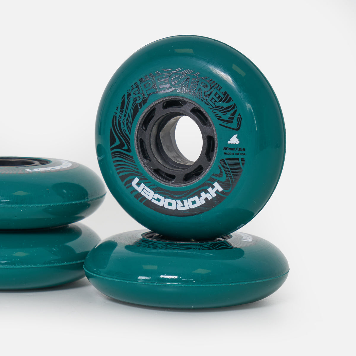 Rollerblade Hydrogen Spectre Wheels 80mm - Teal