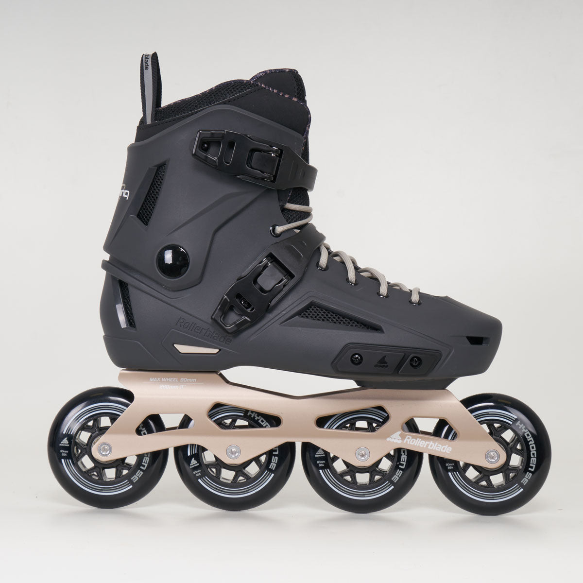 Rollerblade Lightning 90 Inline Skates - Unisex - Grey – Loco Skates