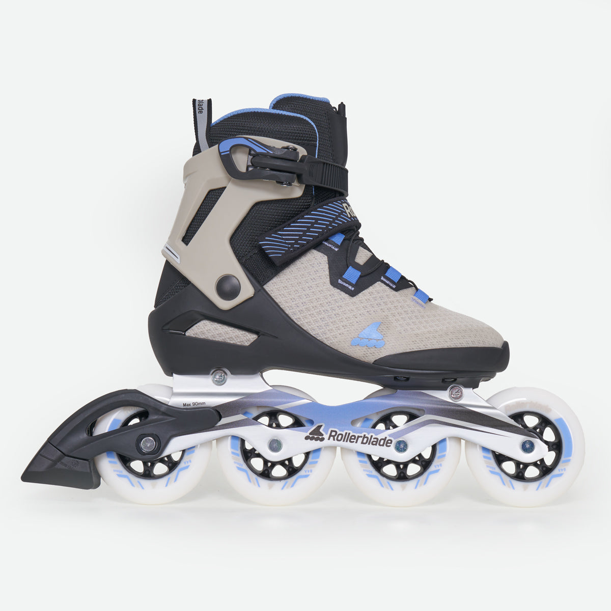Rollerblade Macroblade 90 Womens — Adult Inline Skates - Sand / Cornflower