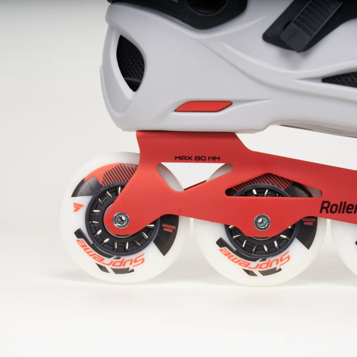 Rollerblade RB PRO X Inline Skates - Grey / Warm Red