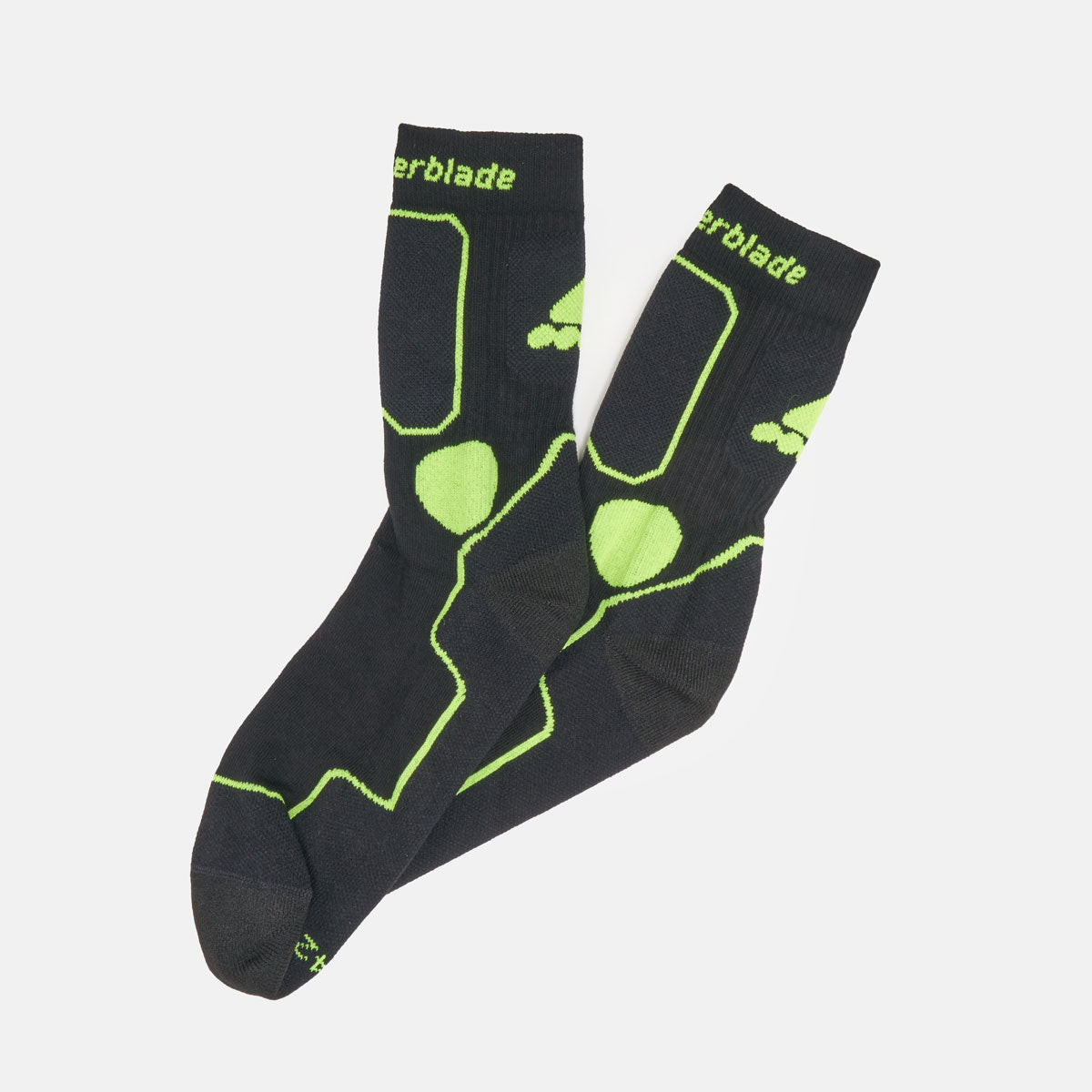 Rollerblade Skating Socks - Black / Green