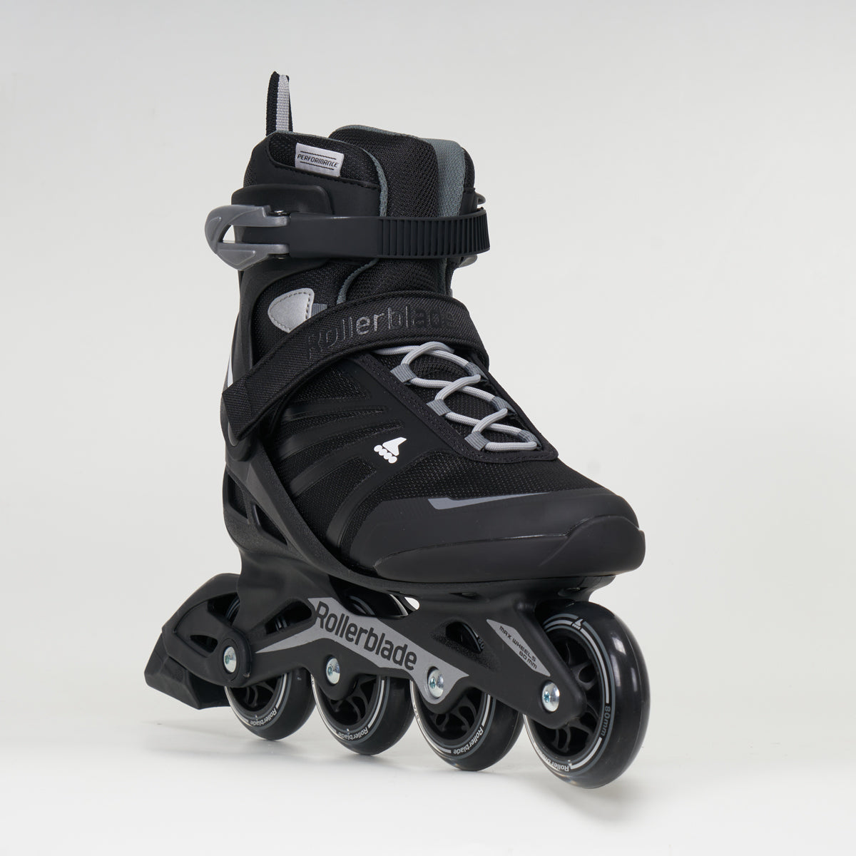 Rollerblade Zetrablade Men's Softboot Inline Skates - Black / Silver