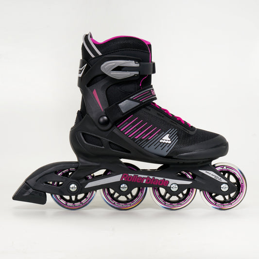Rollerblade Zetrablade Woman's Softboot Inline Skates - Black/ Pink