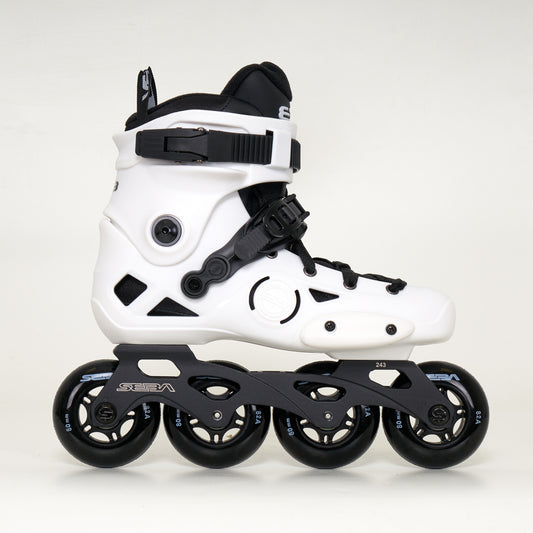 Seba E3 80 Premium - Unisex Inline Skates (White)