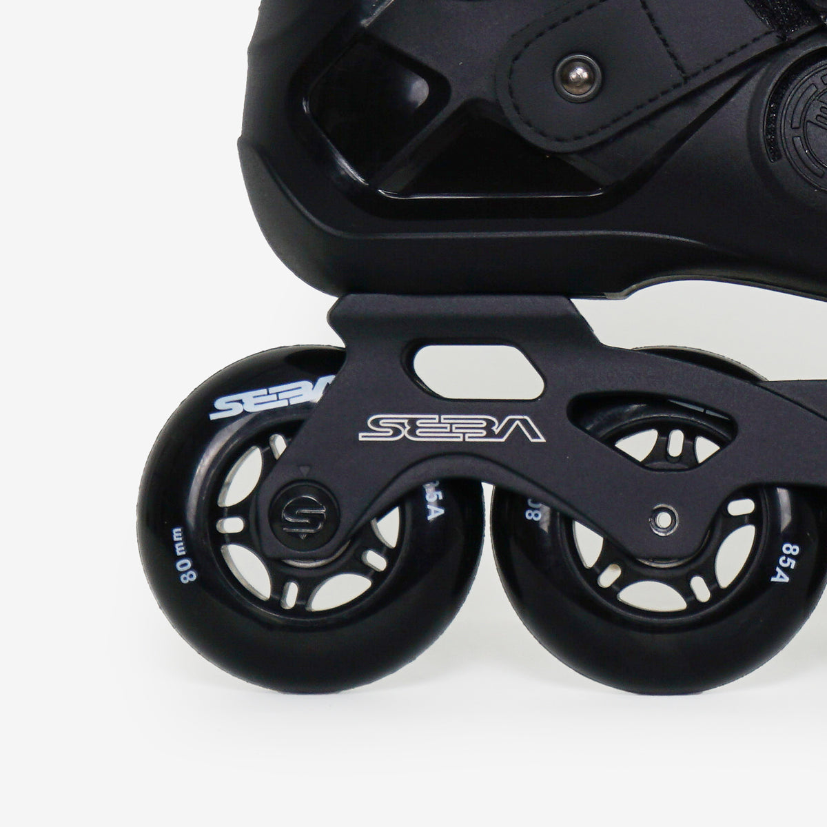 Seba E3 80 Inline Skates - V3 - Unisex - Black