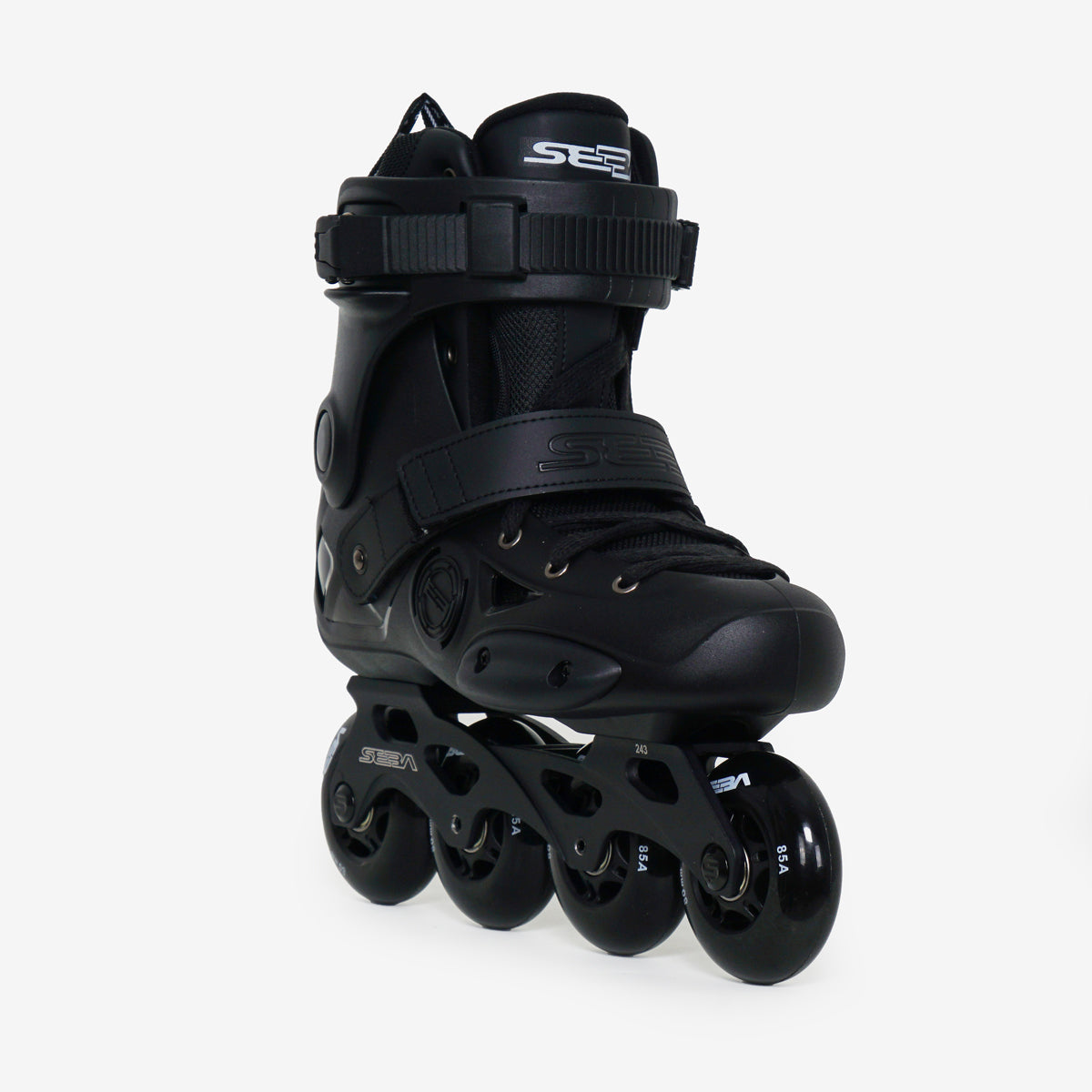 Seba E3 80 Inline Skates - V3 - Unisex - Black