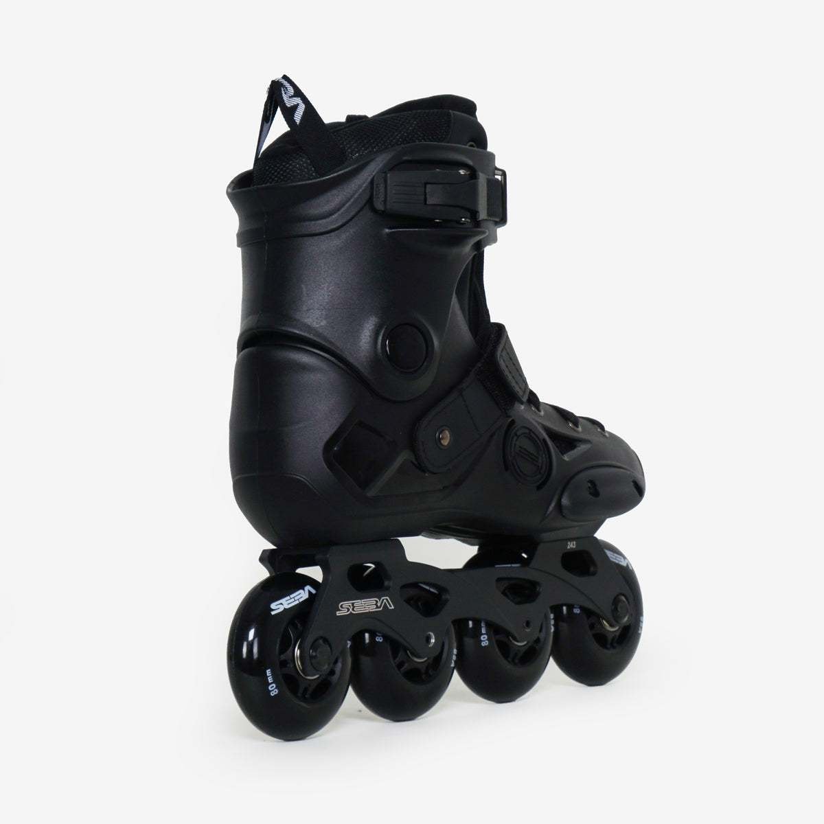 Seba E3 80 Inline Skates - V3 - Unisex - Black