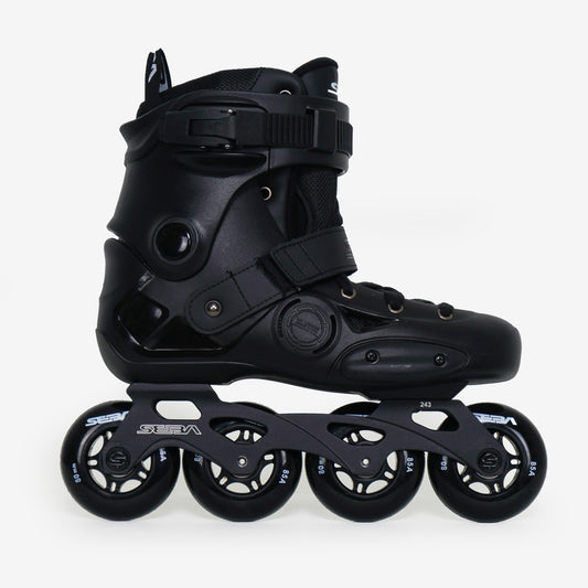Seba E3 80 Inline Skates - V3 - Unisex - Black