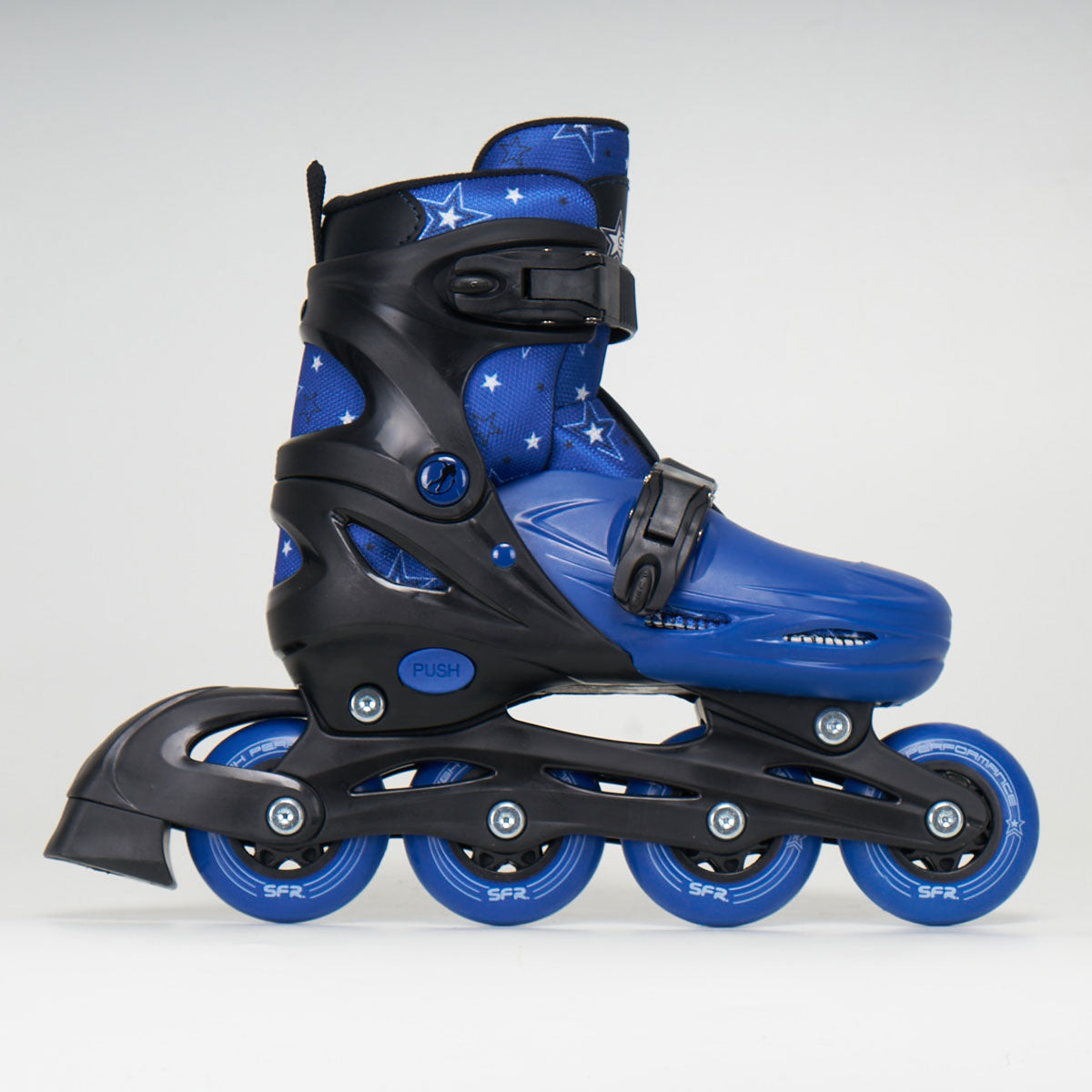 SFR Plasma Adjustable Inline Skates Blue