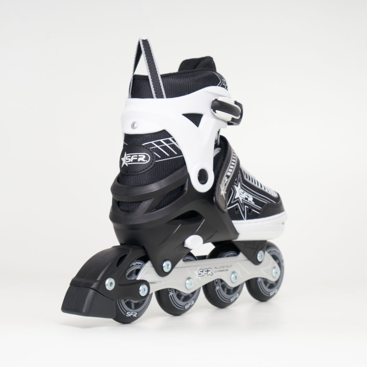 SFR Pulsar Junior Adjustable Silver Skates