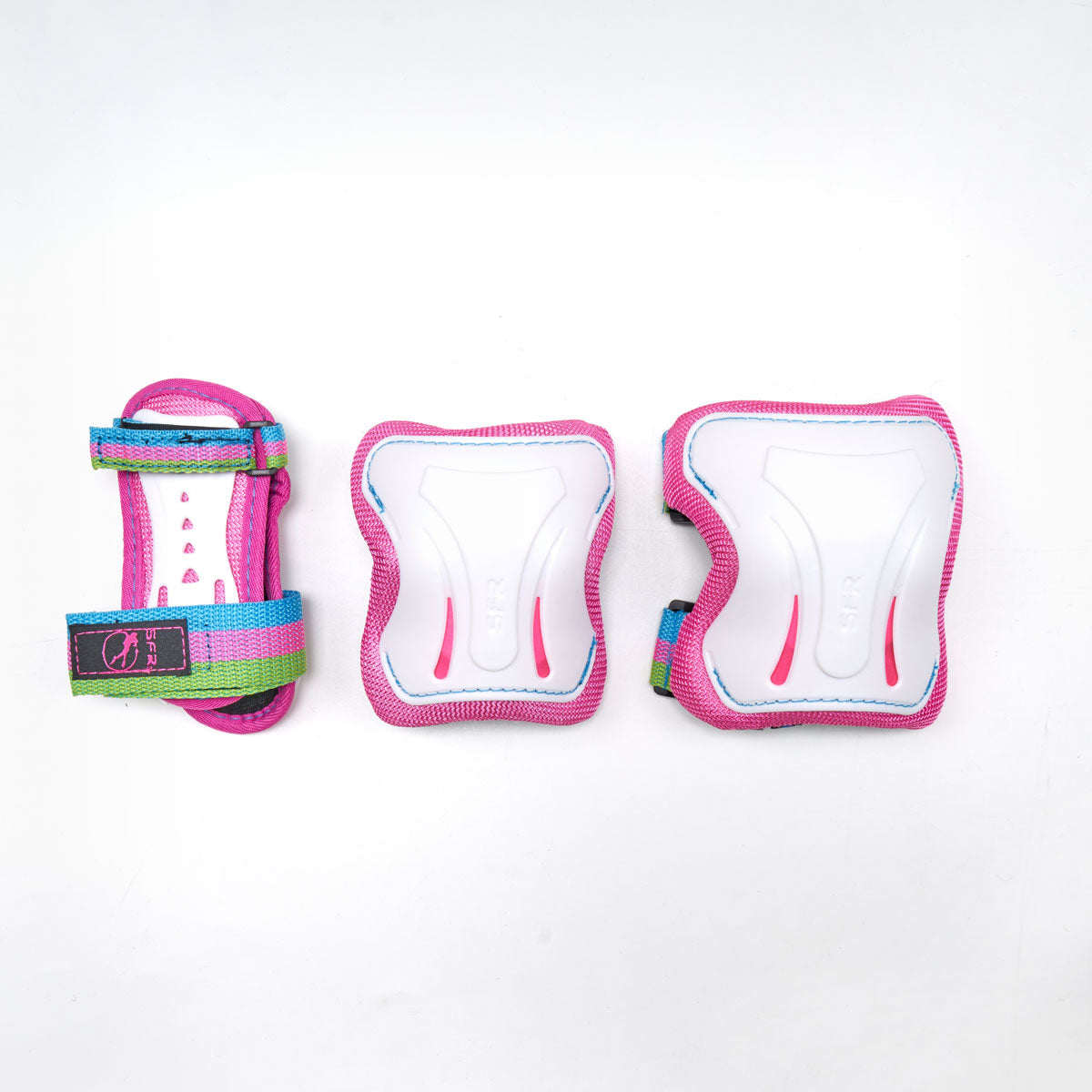 SFR 'Star 'Triple Kids Pad Set - Candi Pink - Loco Skates