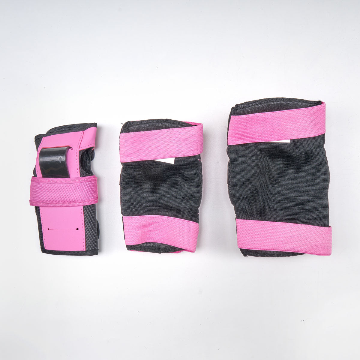 SFR 'Youth Ramp' Triple Kids Pad Set - Pink & Black