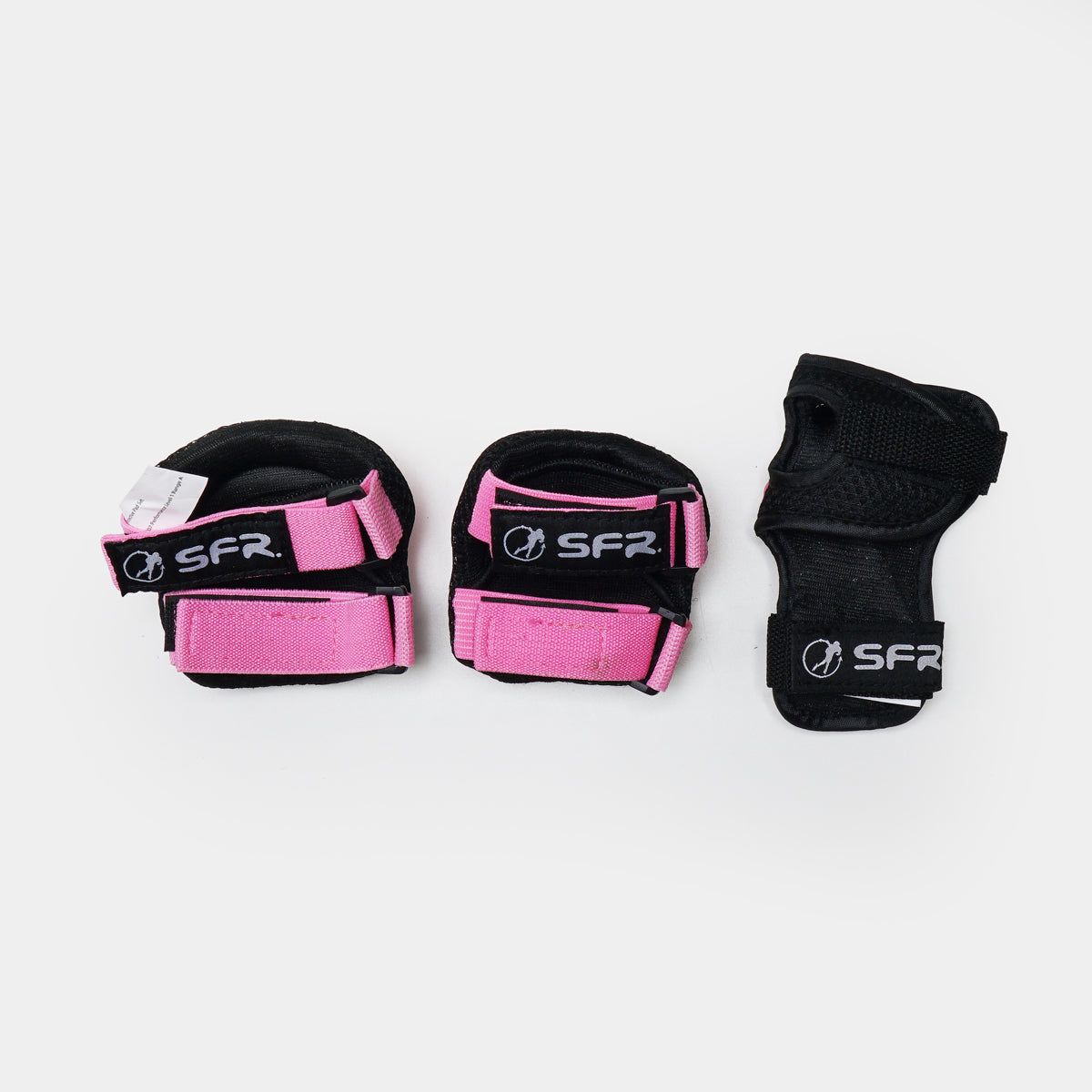 SFR 'Essentials' Youth Kids Triple Pad Set - Pink