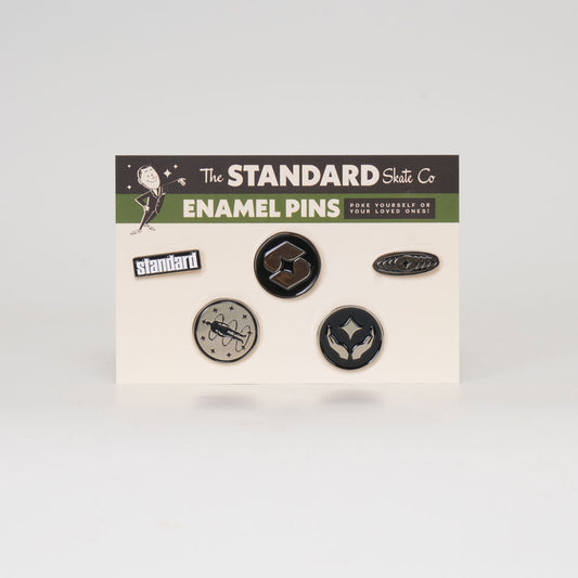 Standard Enamel Pins - 5 Pack